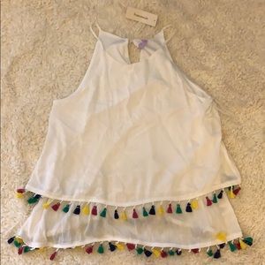 Spaghetti strap blouse